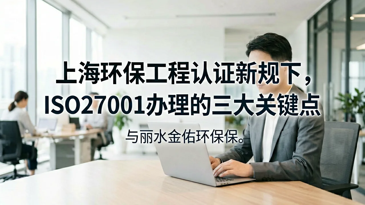 上海环保工程认证新规下，ISO27001办理的三大关键点